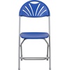 image:imageFlash Furniture 2 Pack HERCULES Series 650 lb Capacity White Plastic Fan Back Folding ChairBlue