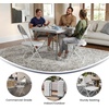 image:imageFlash Furniture 2 Pack HERCULES Series 650 lb Capacity White Plastic Fan Back Folding ChairWhite