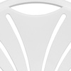 image:imageFlash Furniture 2 Pack HERCULES Series 650 lb Capacity White Plastic Fan Back Folding ChairWhite