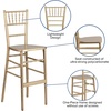 image:imageFlash Furniture 2 Pack HERCULES Series Gold Wood Chiavari BarstoolSet of 1