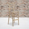 image:imageFlash Furniture 2 Pack HERCULES Series Gold Wood Chiavari BarstoolSet of 2