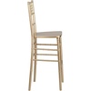 image:imageFlash Furniture 2 Pack HERCULES Series Gold Wood Chiavari BarstoolSet of 2