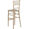 image:imageFlash Furniture 2 Pack HERCULES Series Gold Wood Chiavari BarstoolSet of 2