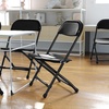 image:imageFlash Furniture 2 Pack Kids Black Plastic Folding ChairBlack