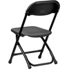 image:imageFlash Furniture 2 Pack Kids Black Plastic Folding ChairBlack