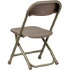 image:imageFlash Furniture 2 Pack Kids Black Plastic Folding ChairBrown