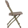 image:imageFlash Furniture 2 Pack Kids Black Plastic Folding ChairBrown