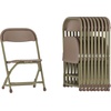image:imageFlash Furniture 2 Pack Kids Black Plastic Folding ChairBrown