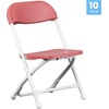 image:imageFlash Furniture 2 Pack Kids Black Plastic Folding ChairBurgundy