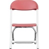 image:imageFlash Furniture 2 Pack Kids Black Plastic Folding ChairBurgundy