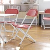 image:imageFlash Furniture 2 Pack Kids Black Plastic Folding ChairBurgundy
