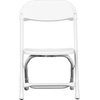 image:imageFlash Furniture 2 Pack Kids Black Plastic Folding ChairWhite