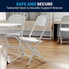 image:imageFlash Furniture 2 Pack Kids Black Plastic Folding ChairWhite