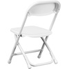 image:imageFlash Furniture 2 Pack Kids Black Plastic Folding ChairWhite
