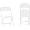 image:imageFlash Furniture 2 Pack Kids Black Plastic Folding ChairWhite