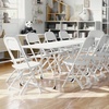 image:imageFlash Furniture 2 Pack Kids Black Plastic Folding ChairWhite