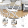 image:imageFlash Furniture 2 Pack Kids Black Plastic Folding ChairWhite