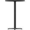 image:imageFlash Furniture 36 Round Black Laminate Table Top with 30 x 30 Bar Height Table Base