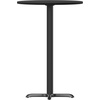 image:imageFlash Furniture 36 Round Black Laminate Table Top with 30 x 30 Bar Height Table Base