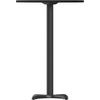 image:imageFlash Furniture 36 Round Black Laminate Table Top with 30 x 30 Bar Height Table Base