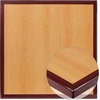 image:imageFlash Furniture 36 Square 2Tone HighGloss Cherry  Mahogany Resin Table Top with 2 Thick DropLipCherryMahogany