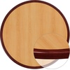 image:imageFlash Furniture 36 Square 2Tone HighGloss Cherry  Mahogany Resin Table Top with 2 Thick DropLipCherryMahogany