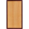 image:imageFlash Furniture 36 Square 2Tone HighGloss Cherry  Mahogany Resin Table Top with 2 Thick DropLipCherryMahogany