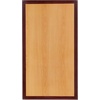 image:imageFlash Furniture 36 Square 2Tone HighGloss Cherry  Mahogany Resin Table Top with 2 Thick DropLipCherryMahogany