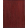 image:imageFlash Furniture 36 Square 2Tone HighGloss Cherry  Mahogany Resin Table Top with 2 Thick DropLipMahogany