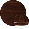 image:imageFlash Furniture 36 Square 2Tone HighGloss Cherry  Mahogany Resin Table Top with 2 Thick DropLipWalnut