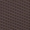 image:imageFlash Furniture 4 Piece Outdoor Faux Rattan Chair Sofa and Table Set in Chocolate BrownChocolate Brown