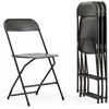 image:imageFlash Furniture 4 Plastic Folding Chairs 650lb Capacity and Folding Card Table for 4 PlayersChair Card Table