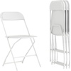 image:imageFlash Furniture 6Foot Plastic Folding Table and 4 Pack Plastic Folding Chairs 650LB Capacity