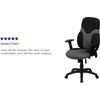 image:imageFlash Furniture Abbott High Back Ergonomic Black and Gray Mesh Swivel Task Office Chair with Adjustable Arms