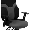 image:imageFlash Furniture Abbott High Back Ergonomic Black and Gray Mesh Swivel Task Office Chair with Adjustable Arms