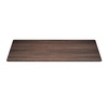 image:imageFlash Furniture Acadia 24 x 30 Dark Brown Tabletop TopGuard HPL Seamless Edge Scratch amp Stain Resistant AllWeather Durability Commercial GradeDark Brown