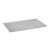 image:imageFlash Furniture Acadia 24 x 30 Dark Brown Tabletop TopGuard HPL Seamless Edge Scratch amp Stain Resistant AllWeather Durability Commercial GradeGray Faux Concrete