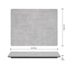 image:imageFlash Furniture Acadia 24 x 30 Dark Brown Tabletop TopGuard HPL Seamless Edge Scratch amp Stain Resistant AllWeather Durability Commercial GradeGray Faux Concrete