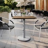 image:imageFlash Furniture Acadia 24 x 30 Dark Brown Tabletop TopGuard HPL Seamless Edge Scratch amp Stain Resistant AllWeather Durability Commercial GradeNatural