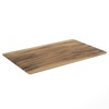 image:imageFlash Furniture Acadia 24 x 30 Dark Brown Tabletop TopGuard HPL Seamless Edge Scratch amp Stain Resistant AllWeather Durability Commercial GradeNatural