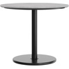 image:imageFlash Furniture Acadia 36 Round Indoor Gray Faux Concrete Tabletop with 24 Round Black Table Height Base Seamless TopGuard HPL Top and EdgeGray Faux ConcreteBlack Base