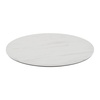 image:imageFlash Furniture Acadia 36 Round White Faux Marble Tabletop TopGuard HPL Seamless Edge Scratch amp Stain Resistant AllWeather Durability Commercial GradeWhite Faux Marble