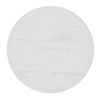 image:imageFlash Furniture Acadia 36 Round White Faux Marble Tabletop TopGuard HPL Seamless Edge Scratch amp Stain Resistant AllWeather Durability Commercial GradeWhite Faux Marble
