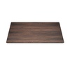 image:imageFlash Furniture Acadia 36 Square Dark Brown Tabletop TopGuard HPL Seamless Edge Scratch amp Stain Resistant AllWeather Durability Commercial GradeDark Brown