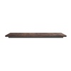 image:imageFlash Furniture Acadia 36 Square Dark Brown Tabletop TopGuard HPL Seamless Edge Scratch amp Stain Resistant AllWeather Durability Commercial GradeDark Brown