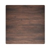 image:imageFlash Furniture Acadia 36 Square Dark Brown Tabletop TopGuard HPL Seamless Edge Scratch amp Stain Resistant AllWeather Durability Commercial GradeDark Brown