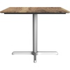image:imageFlash Furniture Acadia 36 Square Indoor Outdoor Gray Faux Concrete Tabletop with 30 x 30 Silver X Base Scratch Heat amp UV Resistant Seamless TopGuard Top and EdgeNaturalSilver Base