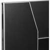 image:imageFlash Furniture Amara 4 Walnut Woodgrain Laminate Foldable Bar  Portable Event BarBlack