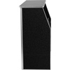 image:imageFlash Furniture Amara 4 Walnut Woodgrain Laminate Foldable Bar  Portable Event BarBlack Marble