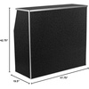 image:imageFlash Furniture Amara 4 Walnut Woodgrain Laminate Foldable Bar  Portable Event BarBlack Marble